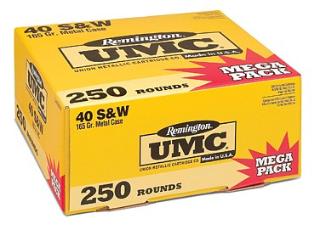 REM UMC 40SW 180GR MC MEGA PACK 250/4 - Sale
